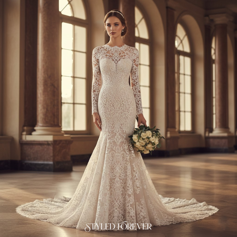 15+ Dreamy Long Sleeve Wedding Dresses