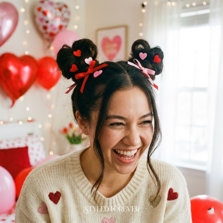 23 Romantic Valentine’s Hairstyles