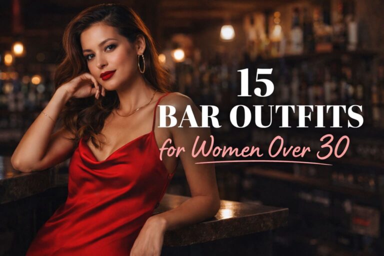 15 Bar Outfits for Women Over 30: Look Stunning Every Night Out